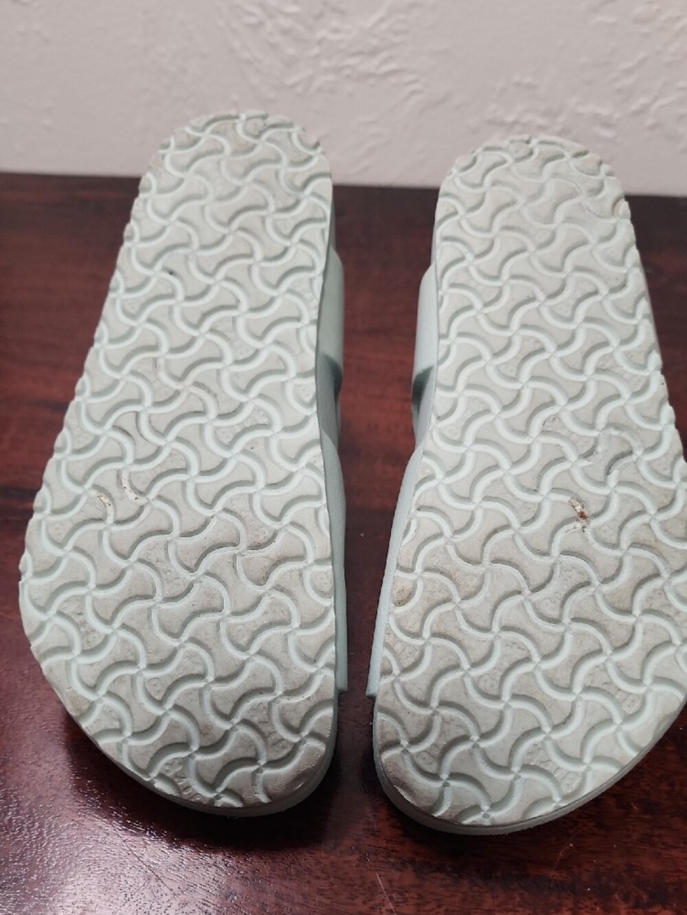 Birkenstock Kids Mint Green Adjustable Buckle Sandals - Picture 4 of 6